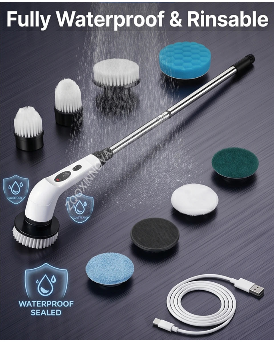 Velnivo™ Electric Spin Scrubber